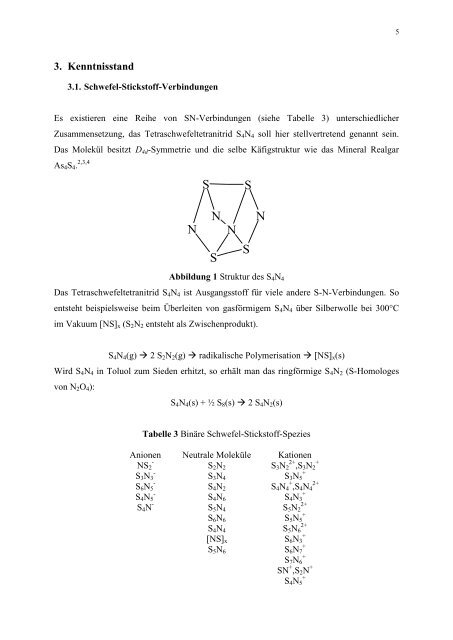 Inhaltsverzeichnis - Anorganische Chemie