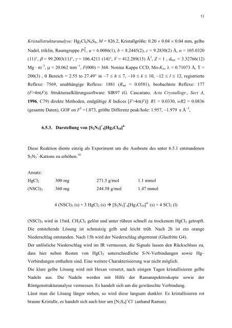 Inhaltsverzeichnis - Anorganische Chemie