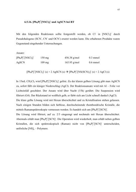 Inhaltsverzeichnis - Anorganische Chemie