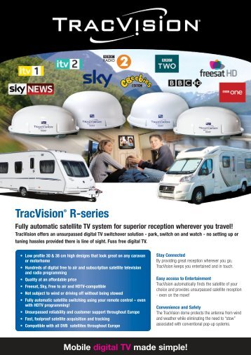 Tracvision R Series Brochure - Mantsbrite Systems Ltd