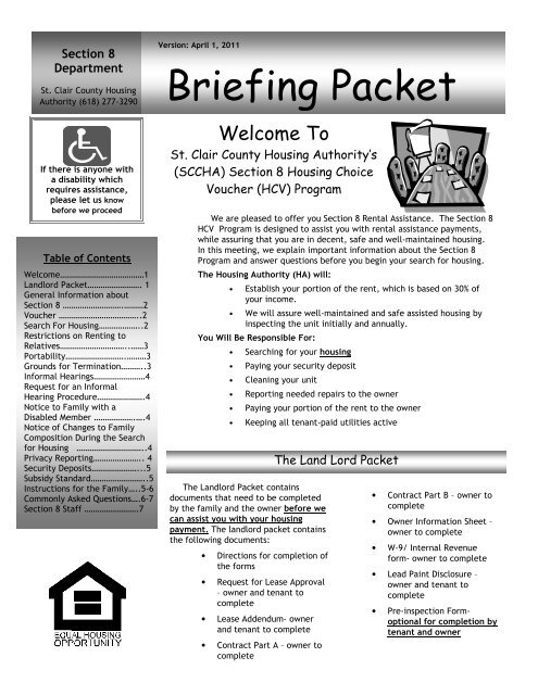 Section 8 Voucher Briefing Packet St Clair County Housing Authority section-8-voucher-briefing-packet-st-clair-county-housing-authority