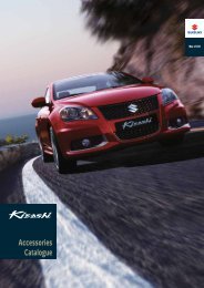 Accessories Catalogue - Suzuki