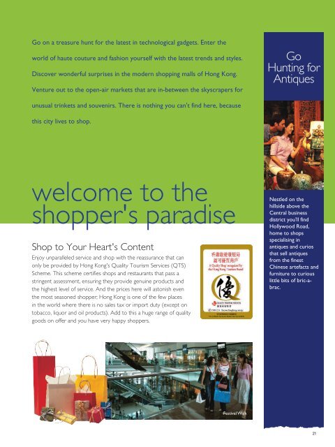 the Shopper's Paradise - Discover Hong Kong