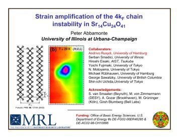 Strain amplification of the 4k chain instability in Sr Cu O