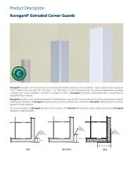 KorogardÂ® Extruded Corner Guards - Gat.com.au