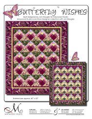 Quilt designed by Jan Douglas for Maywood ... - EE Schenck Co