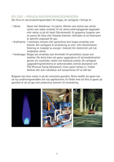 BASDATA OM BIOGAS 2006 - Energigas Sverige