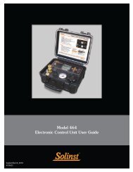 Model 464 Electronic Control Unit User Guide - Ekotechnika