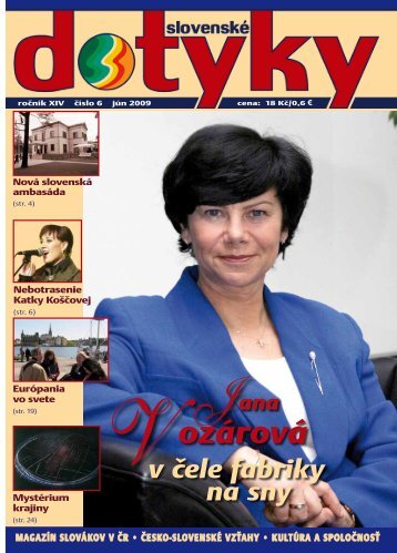 SlovenskÃ© dotyky 06 (PDF - 5,3 MB) - SlovÃ¡ci vo svete