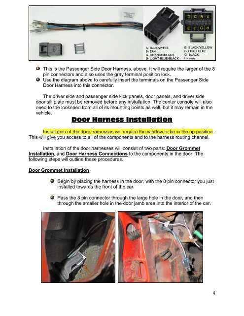 Wire Harness Installation Instructions - Painless Performance