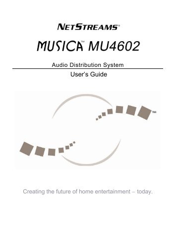 Musica MU4602 Manual 5MB - ClearOne