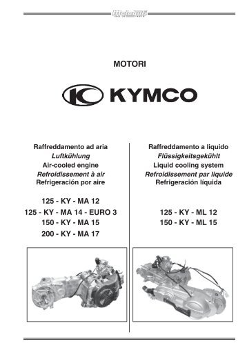 M0055 Ciak Master 125-150 Varianti Motore INT - Malaguti
