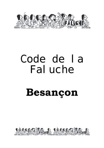 Code de la Faluche BesanÃ§on - HELARY.NET