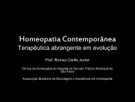 Homeopatia ContemporÃ¢nea - AssociaÃ§Ã£o Brasileira de ...