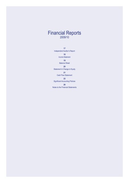 Annual Report 2009/10 - Colombo Stock Exchange