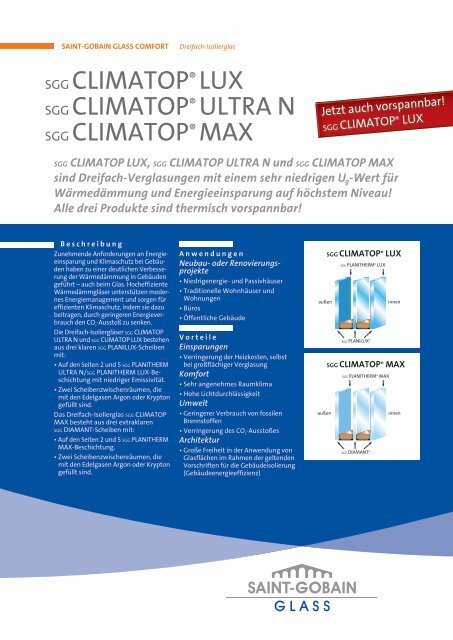 CLIMATOP Lux II - Glas Herzog GmbH