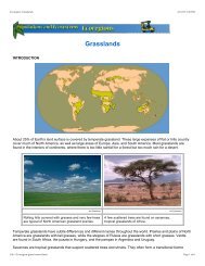 Grasslands - FOSSweb