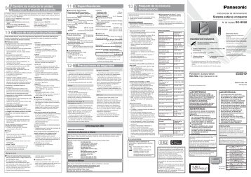 MANUAL DE USUARIO SC-HC20PH(es) - Panasonic