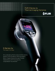 FLIR E Series bx brochure - The Energy Conservatory