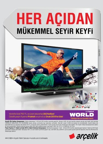 MÜKEMMEL SEYİR KEYFİ - Arçelik