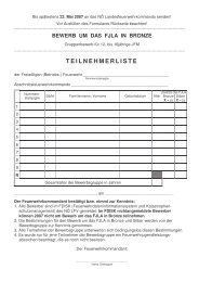 TEILNEHMERLISTE