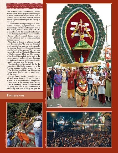 Hinduism Today July 2007 - Cover, Index, Gatefold, Front Articles