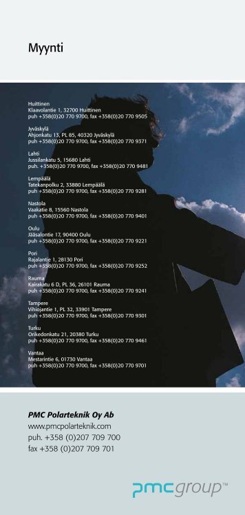 Myynti - PMC Group