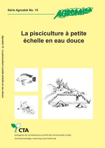 Agrodok-15-La pisciculture Ã  petite Ã©chelle en eau douce