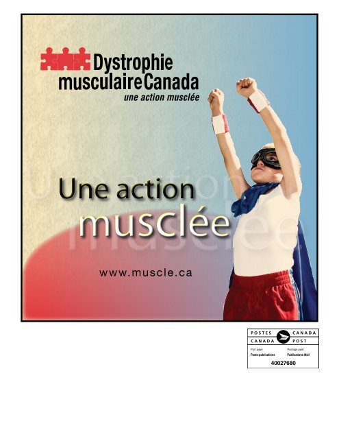 À Québec - Muscular Dystrophy Canada