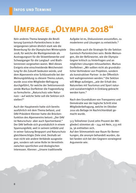 Gemeinschaftstouren - Alpenverein Garmisch-Partenkirchen