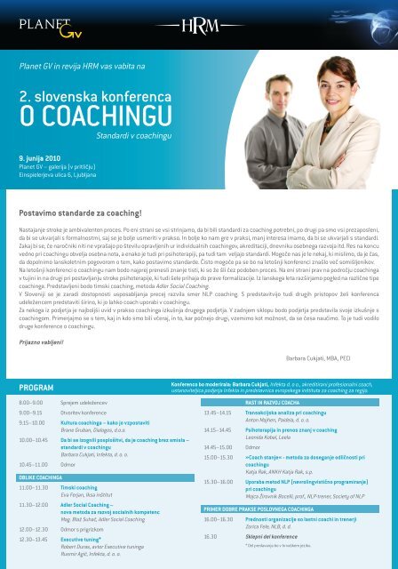 O cOachingu - Planet GV