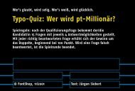 Spiel 3 - Fontblog