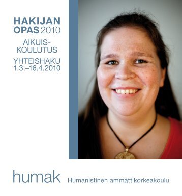 Valintaperusteet - Humanistinen ammattikorkeakoulu