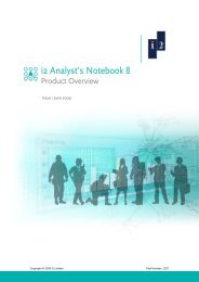 i2 Analyst's Notebook 8 Product Overview White Paper - ISS Africa ...