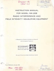 Stoddart NM20-B Instruction Manual Jan 1960.pdf - Vintage Military ...