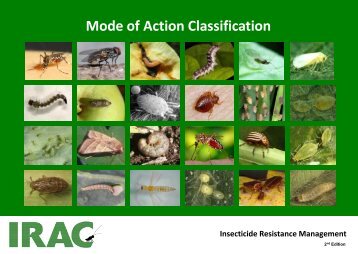 Mode of Action Classification - University of Arizona Cooperative ...