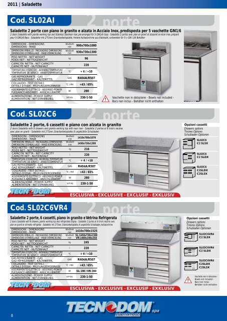 SALADETTE - Arredo Service di Parolin Claudio