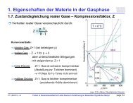 1. Eigenschaften der Materie in der Gasphase