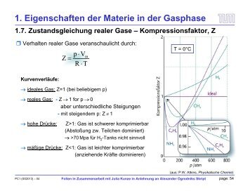 1. Eigenschaften der Materie in der Gasphase