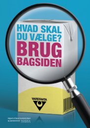 Brug bagsiden - Varefakta