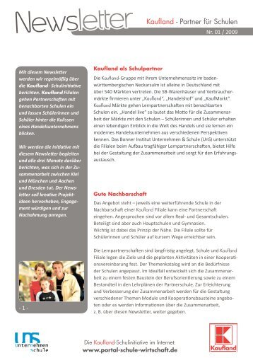 chulen Kaufland - Partner für Schulen - Anne Frank Realschule ...