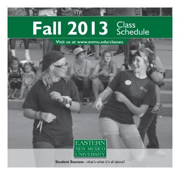 Fall 2013 - Eastern New Mexico University