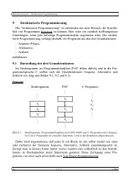 9 Strukturierte Programmierung - Benjamin Halbrock