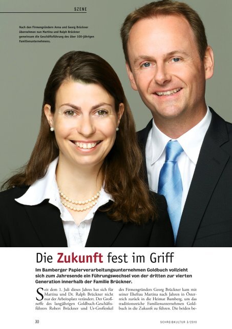 Die Zukunft fest im Griff - Goldbuch