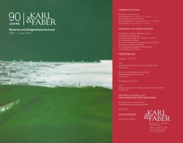PDF zum download - Karl & Faber