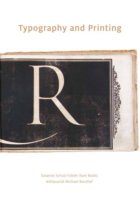 Typography and Printing