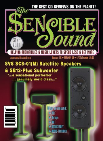 Sensible Sound 5/08 - NHT