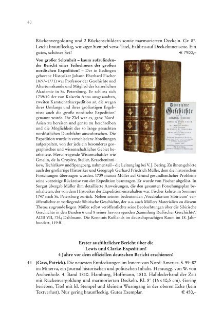 Antiquariat Eigl Katalog 37 - Verband Deutscher Antiquare e.V.