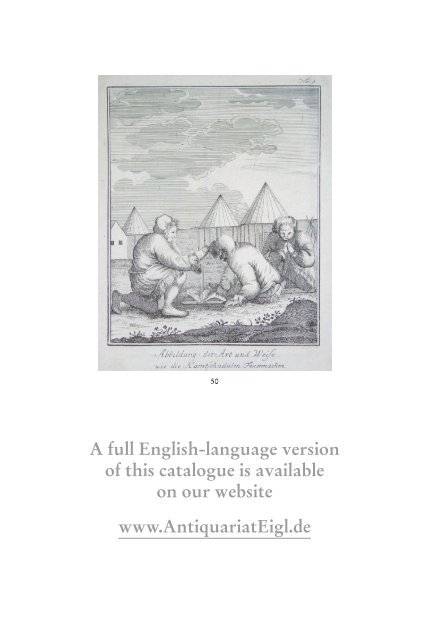 Antiquariat Eigl Katalog 37 - Verband Deutscher Antiquare e.V.