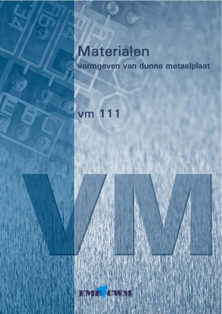 VM111 Materialen - vormgeven van dunne plaat.pdf - Induteq